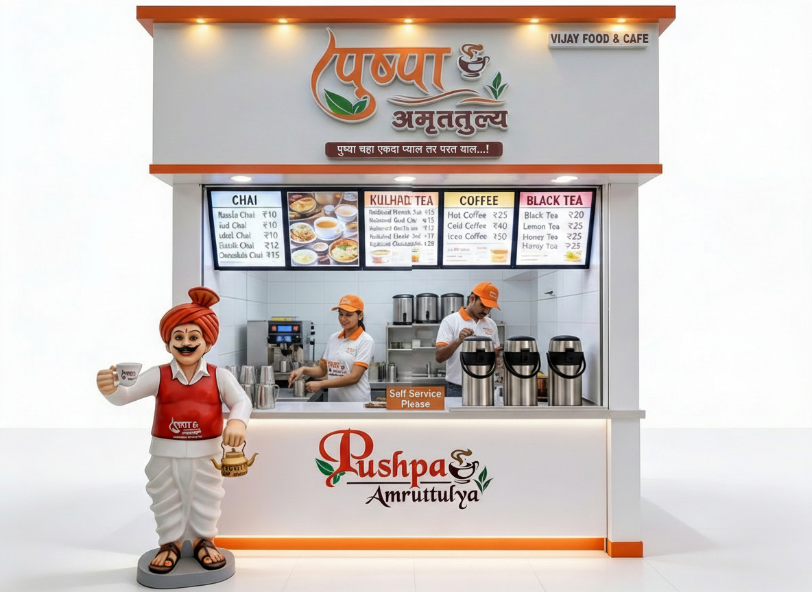 Pushpa Amruttulya tea shop